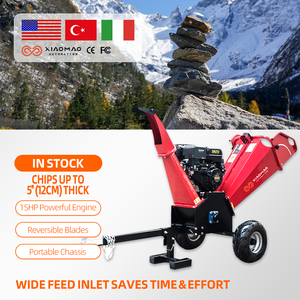 Holzhäcksler Automatischer Holzhäcksler Mit Langlebigem Motor für den Heimgebrauch Häcksler-Schredder Landwirtschaftliche Holzzerkleinerer - Product Image 2