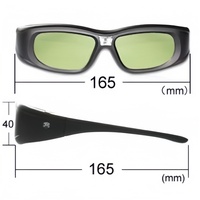 Gafas 3D con Obturador Activo para Proyector DLP Gonbes G05, Bluetooth, TV, Gafas 3D con Obturador Activo para Proyector DLP, Bluetooth, TV