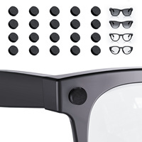 Compatible avec les lunettes Meta Ray-Ban Shades LED Cover pour Wayfarer Skyler & Headliner - Matériau PC bloquant la lumière