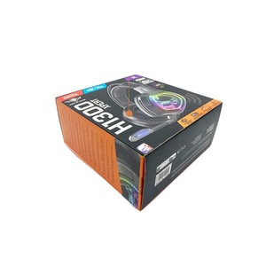 Scatola di Lusso Pieghevole per Cuffie con Marchio Personalizzato, in Cartone Ondulato Riciclabile Opaco, Rivestimento UV, Goffrata, per Regali al Consumatore - Product Image 6