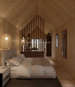 בקתת מסגרת בית קטנטנה ערכת בית אקולוגי בתים קטנים לבית אקולוגי מגורים מודרני ערכת עיצוב מודולרי ערכת בקתות עץ - Product Image 5