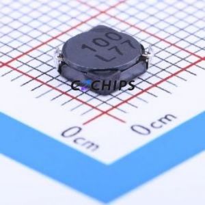 Inducteur de puissance CDRH5D18NP-100NC SMD, 5,7x5,7 mm (Inductance : 10 µH) (Précision : 30 % Courant nominal : 1,2 A) - Product Image 1