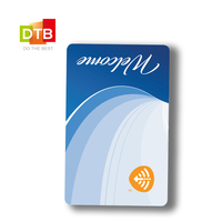 Carte-clé d'hôtel Rfid personnalisée 13.56mhz 1k 4k carte de contrôle d'accès à puce