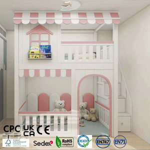 <span class=keywords><strong>Literas</strong></span> <span class=keywords><strong>de</strong></span> Madera Maciza Personalizadas para Adolescentes y Niños, Diseño <span class=keywords><strong>de</strong></span> Casa <span class=keywords><strong>de</strong></span> Árbol Tipo Loft <span class=keywords><strong>de</strong></span> Tamaño Pequeño para Apartamentos <span class=keywords><strong>de</strong></span> Niños y Niñas - Product Image 1