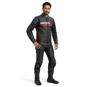 Genuine 100% Cotton Canvas Vintage Motorcycle <b>Jacket</b> Waterproof Breathable Sportswear Men's Motocross - Product Image 1