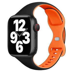 IVANHOE Bracelet sport mince pour Apple Watch Band 45mm ultra 2 49 40 44 41 42 46mm Bracelet en silicone Iwatch Series 10 9 8 7 Se 4 5 6 - Product Image 6