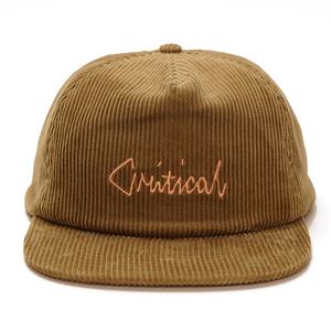 Gorras de Pana Personalizadas con Cierre a Presión, Logotipo Bordado, Gorras de 5 Paneles Sin Estructura - Product Image 1
