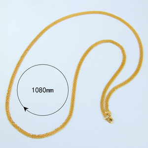 Collar de Cadena Larga de Latón con Diseño de Serpiente para Mujer, 108 cm, Estilo Simple, para Uso Diario y Fiestas - Product Image 4