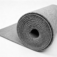 Bester Preis 1-2mm Roter Teppich für Hochzeiten und Veranstaltungen, Nadelfilzmaschinengefertigt, Rutschfest, Einweg-Teppichrolle