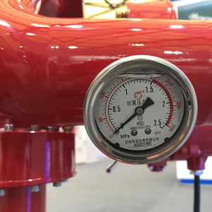 Canon à eau incendie marin 1200m³/h, jet droit/brouillard, en acier inoxydable, peinture rouge, pour système FiFi - Product Image 6