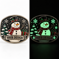 Boucles de ceinture de Noël personnalisées Flyances avec strass et boîtes cadeaux – Fabricant Hebillas
