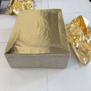 Feuille de cuivre de haute qualité 16*16 cm avec signet de style traditionnel finition dorée pour la <span class=keywords><strong>technique</strong></span> de décoration peinte en or - Product Image 4