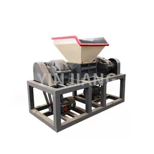 Double Axis Pearl Cotton Insulation Material Shredder, Range Hood, Tempered Glass Crusher