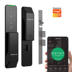 Serrure de porte intelligente, Rechargeable par Usb, sans clé, à empreintes digitales, étanche et antivol, verrou de sécurité - Product Image 1