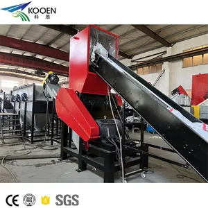 Kooen Brand Pp Woven Bags Crushing And Washing Line/ Plastic Washing Machine/plastic Film Washing Line