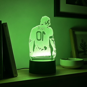 Creative Ins Atmosphere Veilleuse with Football Club Team Logo <b>Plug</b>-In Power Supply and Battery Source - Product Image 5