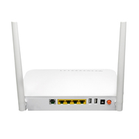 Precio barato módem de banda ancha óptica 4 puertos 4GE Puerto LAN doble banda Wifi AC1200 GPon EPon ONU XPon ONT Router