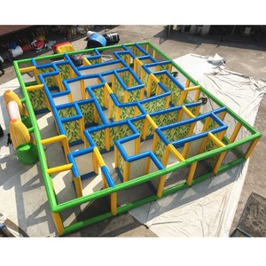 Laberinto Inflable <span class=keywords><strong>para</strong></span> Adultos Barato, Juego Inflable Grande <span class=keywords><strong>para</strong></span> Exteriores, Juegos de Brincolín Inflables de Fábrica - Product Image 2