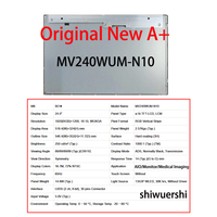 Layar LCD AIO 24" LVDS 30pin MV240WUM N10 N30 N40 N51 NX0 NX3 M240UW01 V0 V4 M240UW02 V2 M240UW04 V0 V1 LM240WU4 SLA1