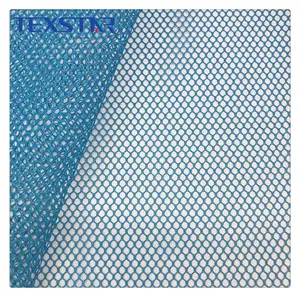 100% Polyester Hexagon Honeycomb Mesh Fabric for Reflective Vest or Laundry Bag