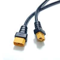 Câble de connexion XT60 mâle-femelle moulé par injection, faisceau de câblage XT60 pour batterie LiPo de drone RC