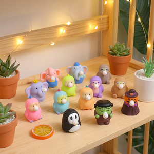 ของเล่นบีบสร้างสรรค์ PVC สำหรับเด็ก  ขายส่ง ของเล่นบับเบิ้ลรูปสัตว์ ช่วยผ่อนคลายความเครียด สำหรับเด็กอายุ 5-7 ปี - Product Image 1