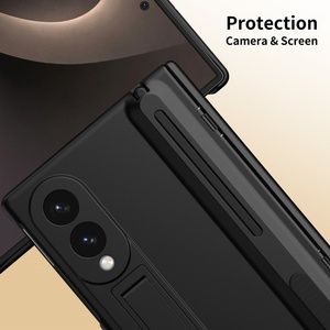 Étui de protection antichoc mat avancé avec support et protection d'écran avant pour Samsung Z Fold 8 Ultra 7 6 5 4 3 Z Tri Fold avec stylet - Product Image 3