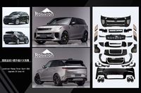 Accessoires de modification automobile, kit carrosserie style SV en bronze + argent pour Range Rover Sport 2023+