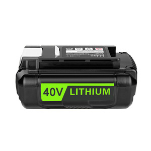 Bateria Compatível com Ferramentas Elétricas Ryobi 40V OP4026A OP4050 para Soprador e Cortador de Grama - Product Image 1