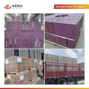 อิฐทนไฟคอมโพสิตโครเมียมเซอร์โคเนียมคอรันดัม KERUI อิฐทนไฟโครเมียมคอรันดัมสำหรับเตาเผาซีเมนต์ - Product Image 6