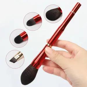 New Types DIAS Eco Women Beauty Eye Lips Multifunctional Fancy Powder Pen 4 in 1 Red Single Travel High Quality Makeup Brushes