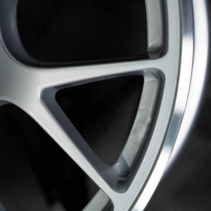 Cerchi in Lega da 18 Pollici a <span class=keywords><strong>5</strong></span> Razze Argento, Design Motorsport Leggero per Aftermarket - Product Image 3