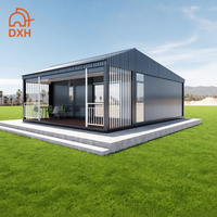 conteneur détachable préfabriquée de 20 pieds avec salle de bain et cuisine Maison en conteneur modulaire préfabriquée à plat