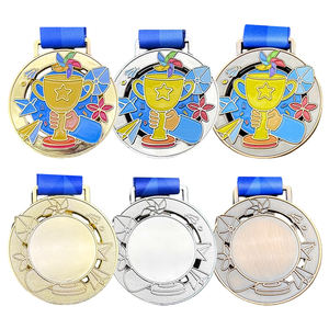 เหรียญรางวัลการ์ตูนแบบกำหนดเองพร้อมริบบิ้น สีสันสดใส รางวัลโลหะจากแอนิเมชั่นภาพยนตร์ เหรียญเคลือบเงา ของขวัญสำหรับการเข้าร่วมและการสำเร็จกิจกรรม - Product Image 3