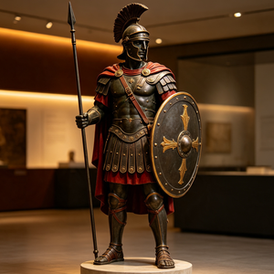 Statue de <span class=keywords><strong>soldat</strong></span> romain grandeur nature pour jardin extérieur - Product Image 1