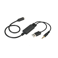 Cable USB de Audio, Adaptador AUX de Repuesto para BMW y Mini iPod iPhone 6 7 8 X XS XR