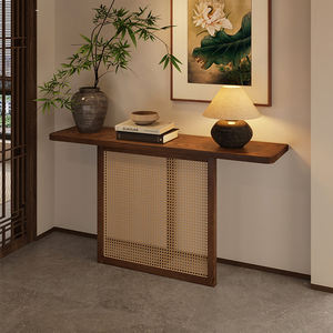 Table <span class=keywords><strong>d</strong></span>'<span class=keywords><strong>entrée</strong></span> longue et élancée, plusieurs foyers utilisent des tables murales en bois pour <span class=keywords><strong>d</strong></span>écorer le <span class=keywords><strong>bureau</strong></span> <span class=keywords><strong>d</strong></span>'<span class=keywords><strong>entrée</strong></span> - Product Image 2