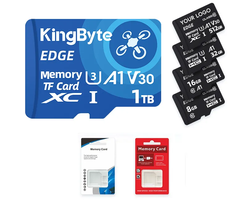 TF-Karte Mini-SD-Karte 64 GB/128 GB Speicher V30/A1 Geschwindigkeit kompatibel mit Telefon DVR MP3 Tablet PC Kunststoff Kamera Mikro-Speicherkarte