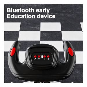 Voiture électrique premium pour enfants, double motorisation, musique, lumières LED, batterie 6V4.5, construction en plastique, lecteur MP3, 2-4 ans - Product Image 3