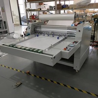 Machine à plastifier hydraulique semi-automatique grand format HP-1000Z 95CM A0 A1 haute productivité avec moteur central et composants PLC