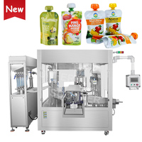 Machine automatique d'emballage de sachets de dattes pour purée de tomates en purée pour bébé doypack