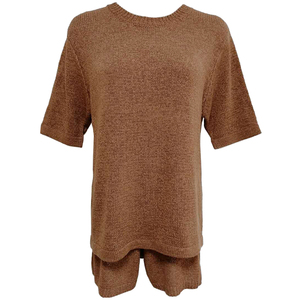 Shein Nouvelles Femmes pyjamas Ensembles Dames Manches Courtes & Shorts Vêtements De Nuit Femmes Décontractés - Product Image 1