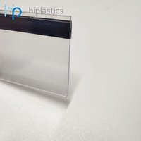 Porte-étiquettes en plastique personnalisé DBR39, 1 pièce, en plastique, transparent, pour planches blanches