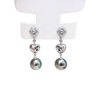 เวนชี 10948 22636 เงินแท้ S925 อุปกรณ์ทำเครื่องประดับมุก DIY แบบเรียบง่ายทันสมัย ฐานเปล่าสำหรับใส่ลูกปัดกลมขนาด 8-12 มม. สำหรับต่างหู - Product Image 5