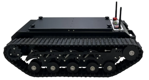 Chasis <span class=keywords><strong>de</strong></span> Robot Tanque WD en Oferta, 4 Ruedas, Tr500, Todoterreno, Capacidad <span class=keywords><strong>de</strong></span> Carga <span class=keywords><strong>de</strong></span> 65 kg, Velocidad <span class=keywords><strong>de</strong></span> 0-6.2 km/h - Product Image 3