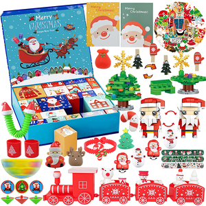 2023 vente chaude Anti Stress presser jouets sensoriel noël Fidget jouets Pack ensemble Fidget jouet <span class=keywords><strong>calendrier</strong></span> de l'avent - Product Image 1