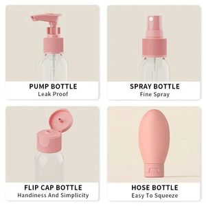 Perfume <b>Bottle</b> Set <b>Refillable</b> Spray Lotion <b>Shampoo</b> Shower Tube Bottling Refill Cosmetic Travel Liquid Container Portable Tool - Product Image 6