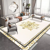 0179 Grand tapis de sol moderne minimaliste de luxe pour salon, paillassons pour la maison