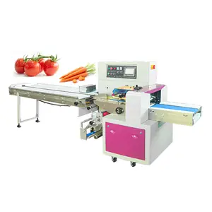 Macchina imballatrice multifunzione di verdure fresche ffs con etichetta carota macchina imballatrice per verdure automatica