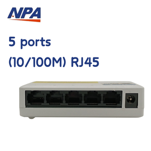 5 cổng chuyển đổi mạng 10/100Mbps <span class=keywords><strong>Ethernet</strong></span> chuyển đổi DC5V <span class=keywords><strong>Adapter</strong></span> nhanh RJ45 <span class=keywords><strong>Ethernet</strong></span> chuyển đổi, Trắng nhựa nhà ở - Product Image 2